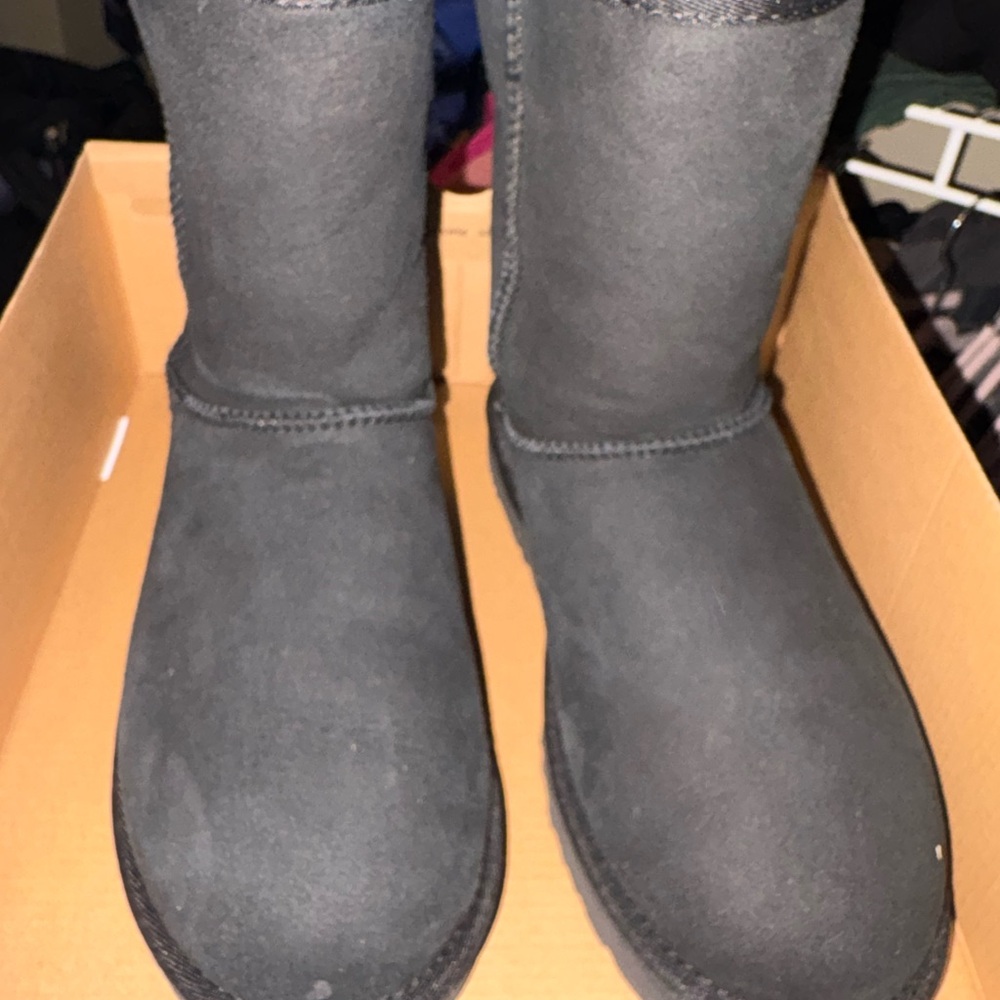 UGG Black Classic Short Boots